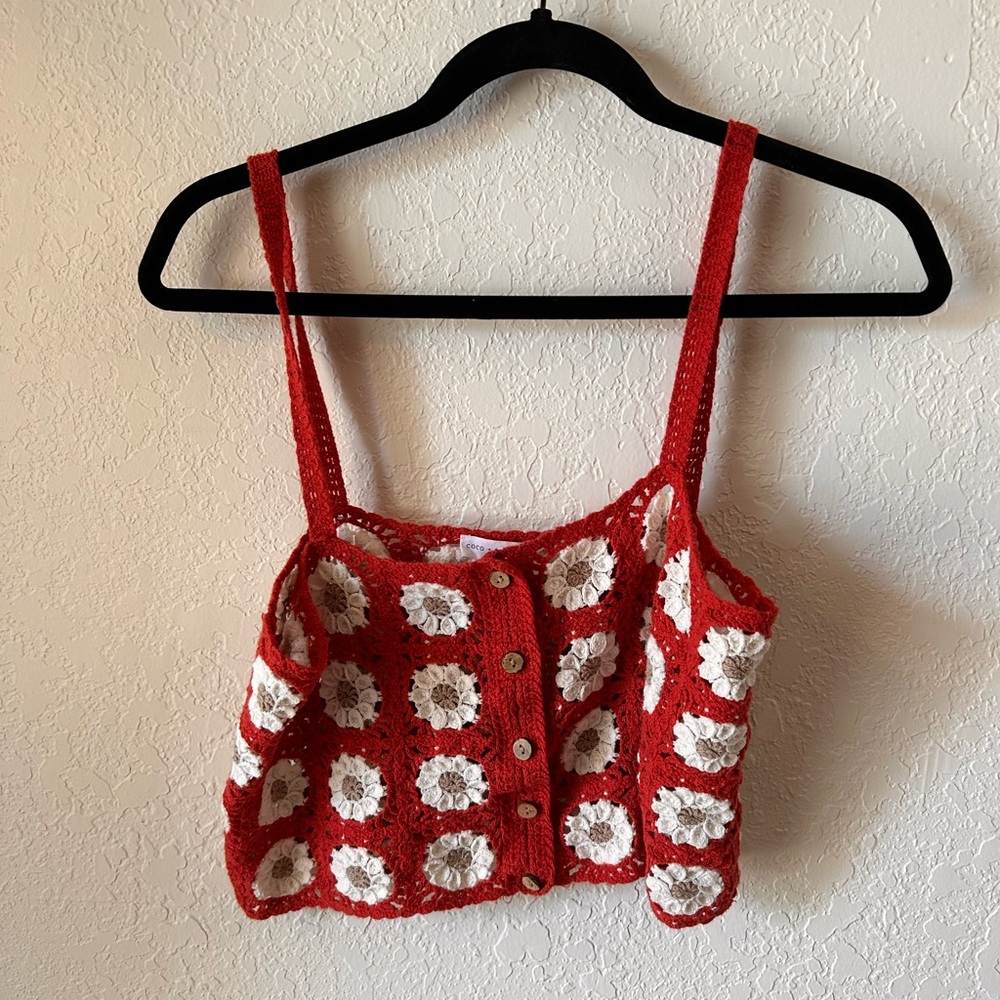 Knit crop top!